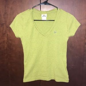 🐊 Lacoste Women’s V-neck Shirt